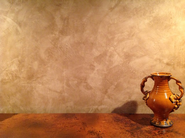 Finished wall painted by Greer.