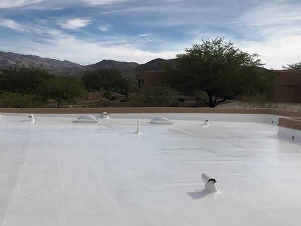 Roof coating service done in Phoenix